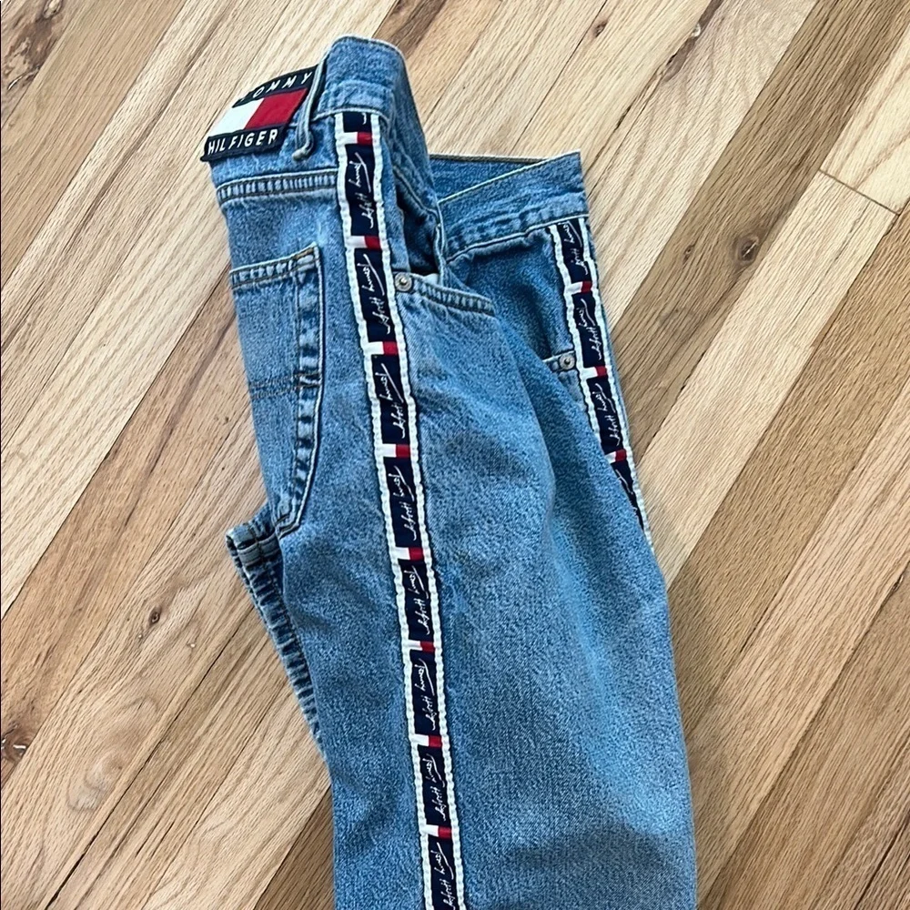 Vintage 90s Tommy Hilfiger Blue Jean Shorts Relaxed Fit